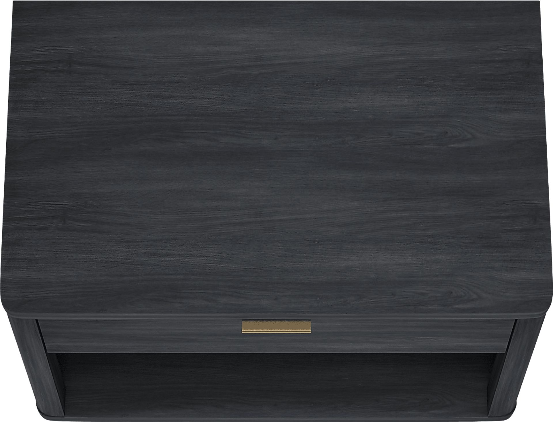 Golddale I Charcoal Gray Nightstand - Image 4