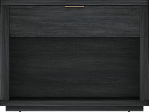 Golddale I Charcoal Gray Nightstand