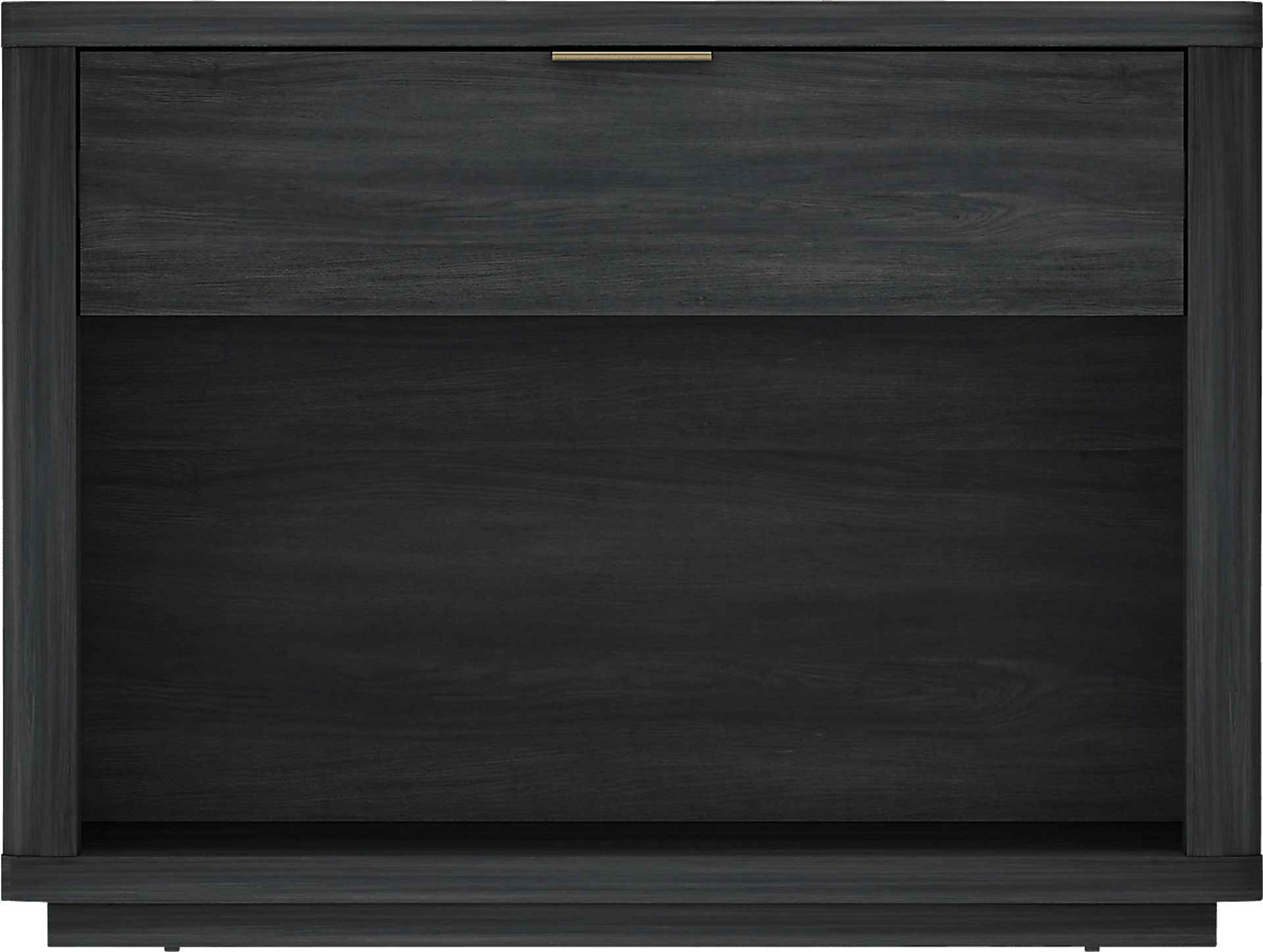 Golddale I Charcoal Gray Nightstand - Image 1