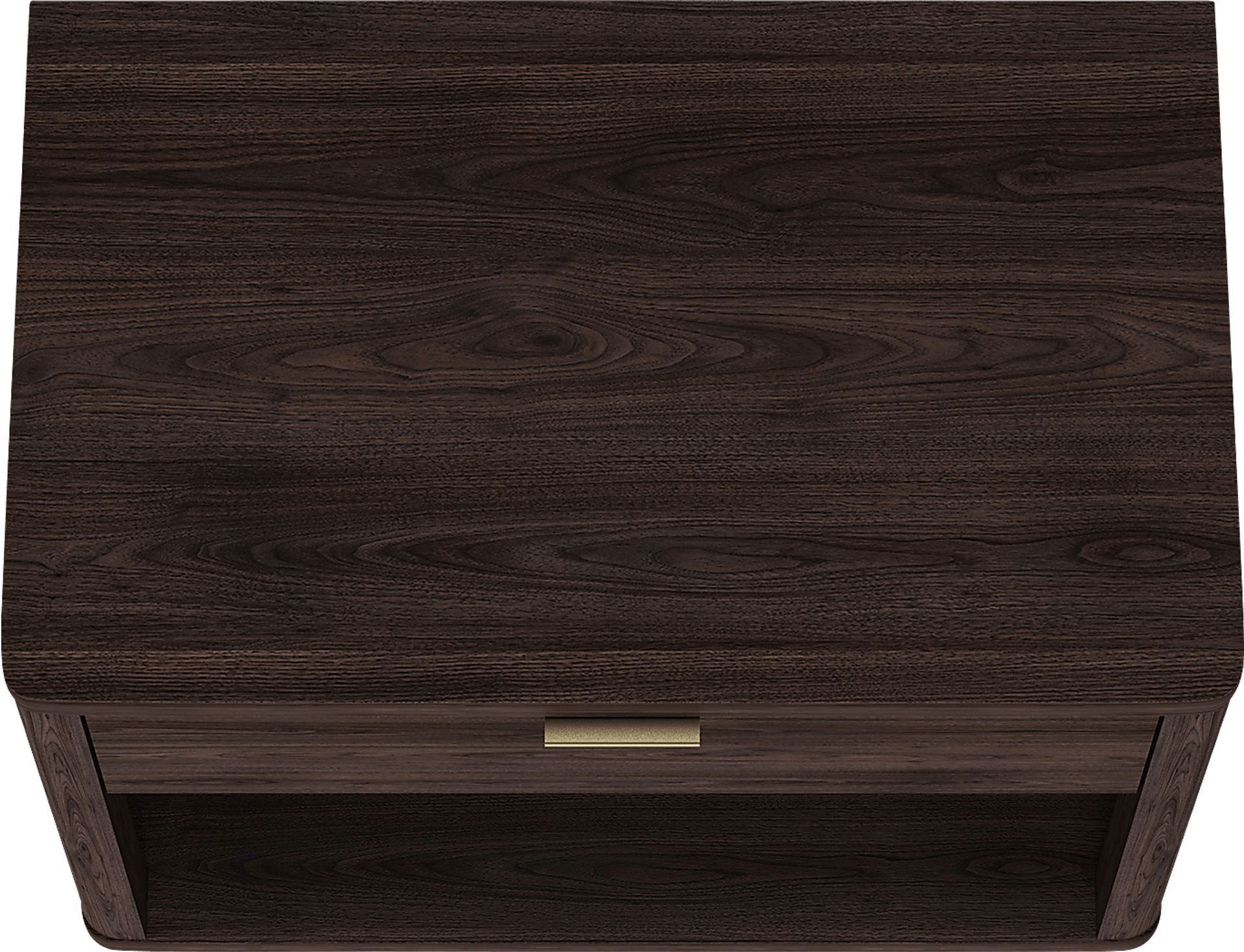 Golddale I Dark Brown Nightstand - Image 4