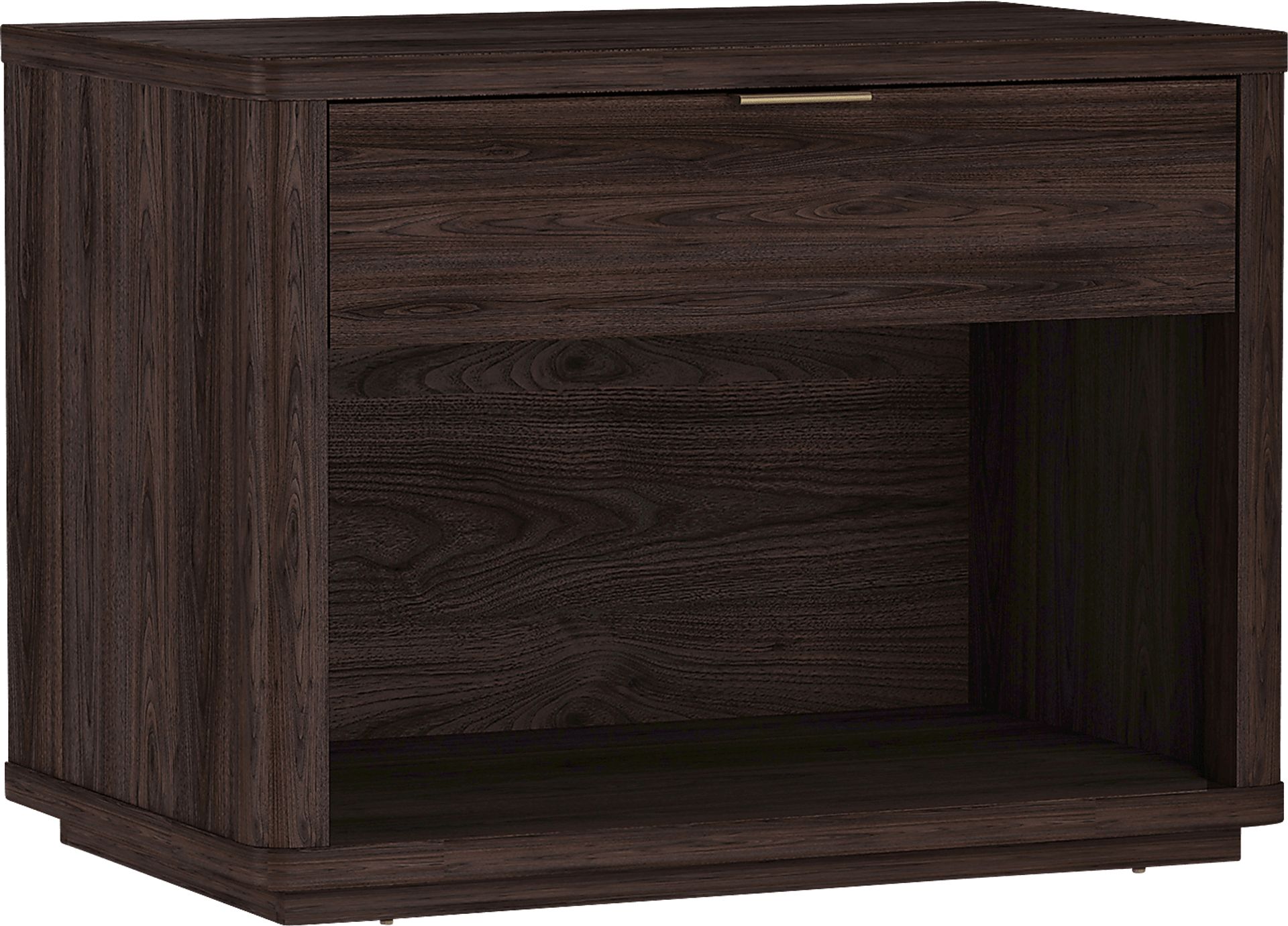Golddale I Dark Brown Nightstand - Image 6