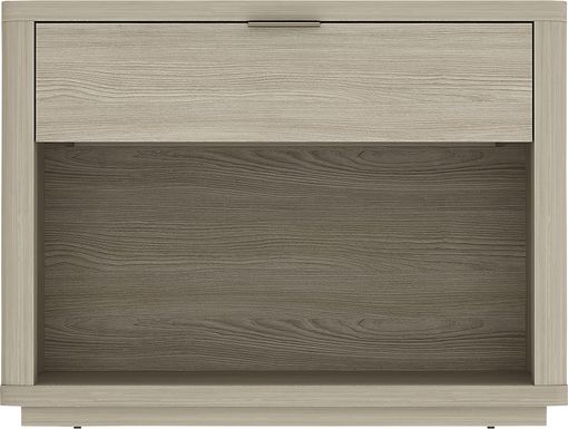 Golddale I Natural Nightstand