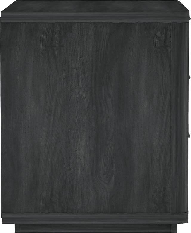 Golddale II Charcoal Gray Nightstand - Thumbnail - Image 5