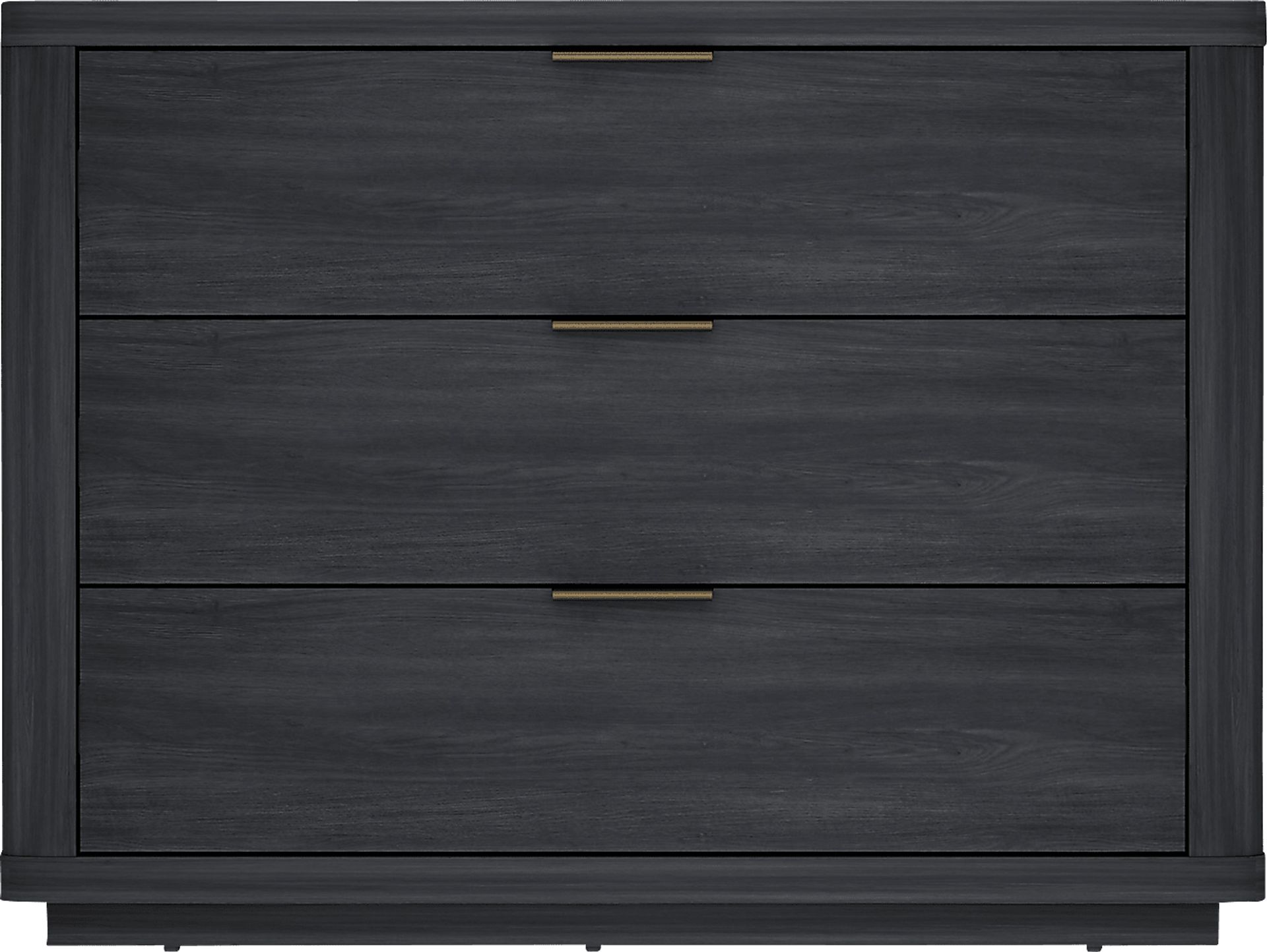 Golddale II Charcoal Gray Nightstand - Image 1