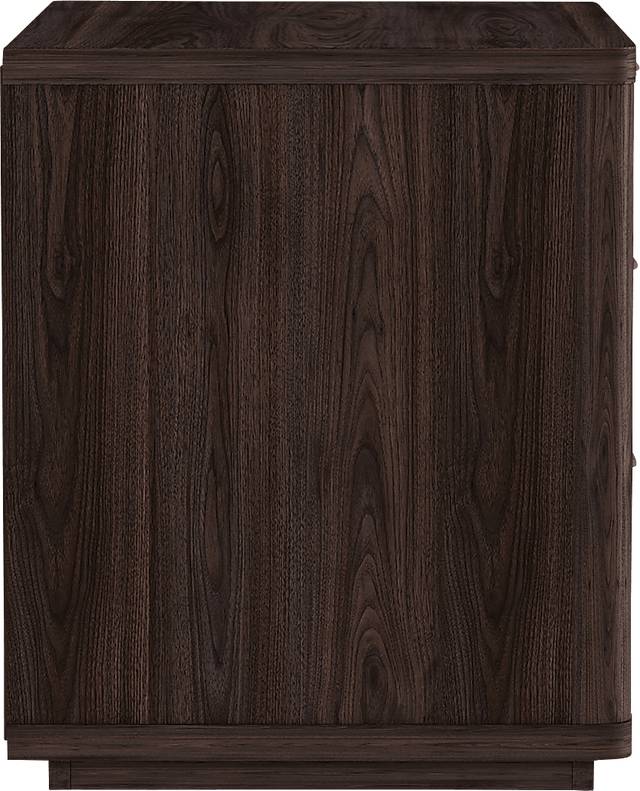 Golddale II Dark Brown Nightstand - Thumbnail - Image 4