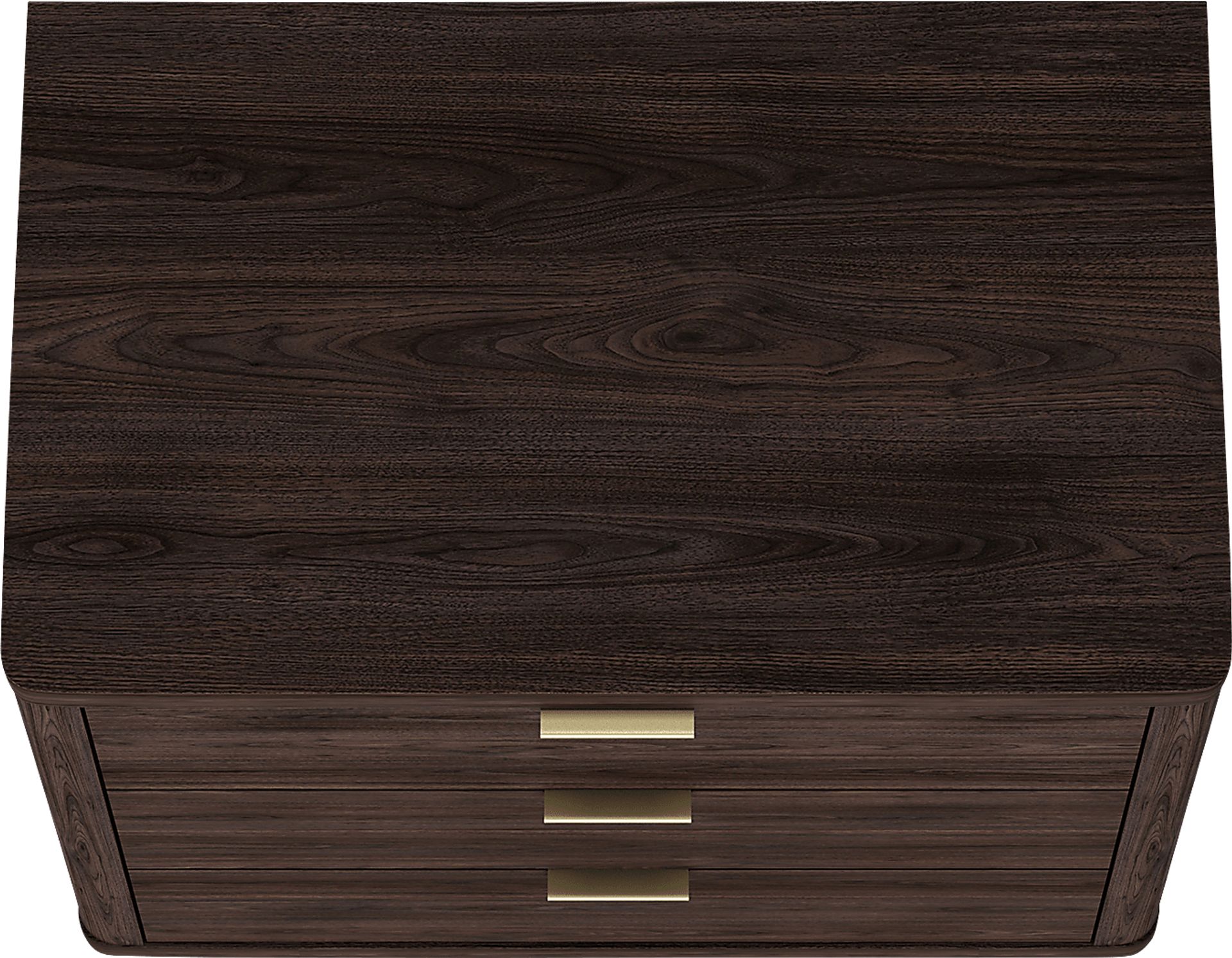 Golddale II Dark Brown Nightstand - Image 5