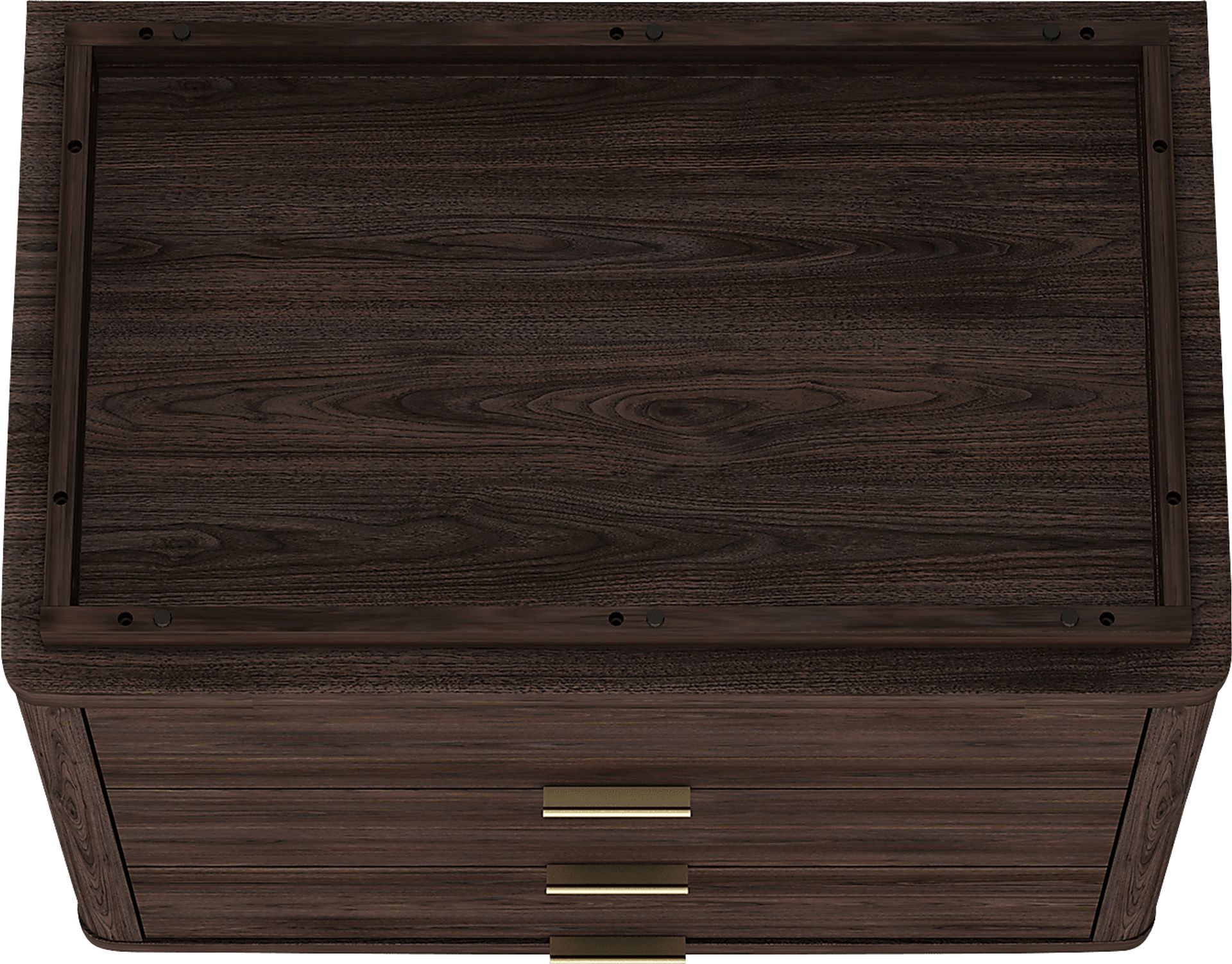 Golddale II Dark Brown Nightstand - Image 6
