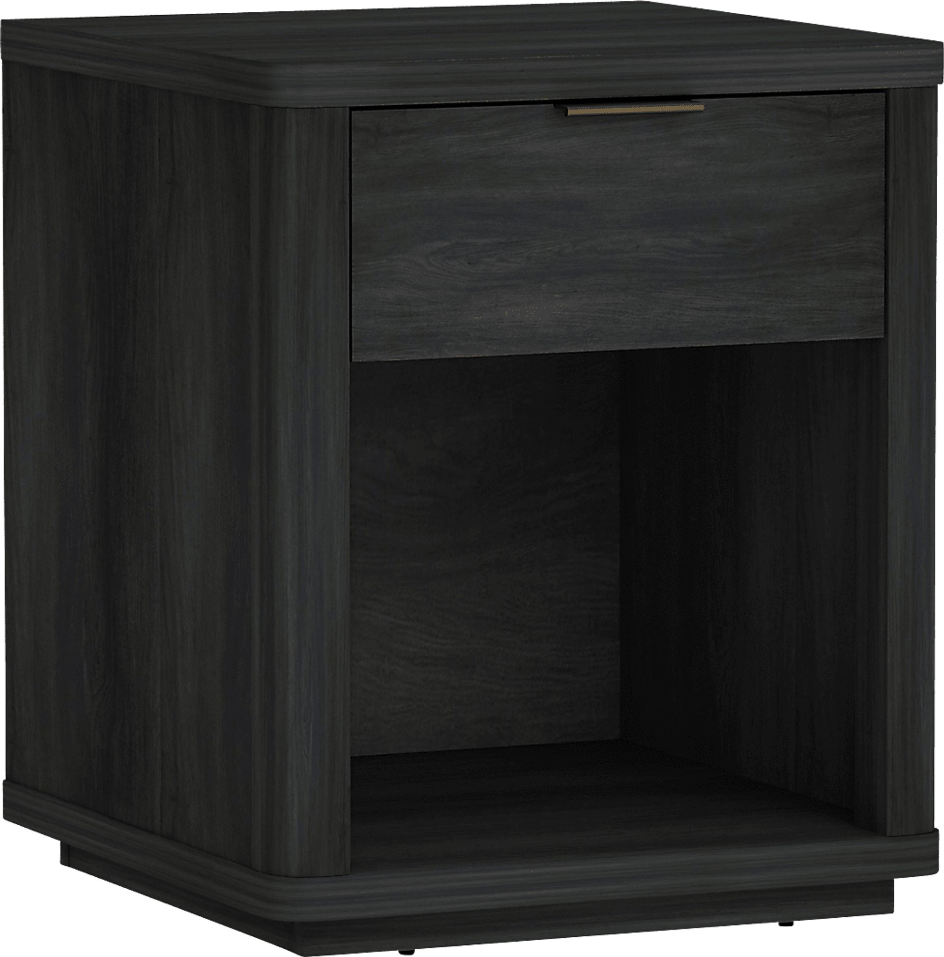 Golddale III Charcoal Gray Nightstand - Image 3