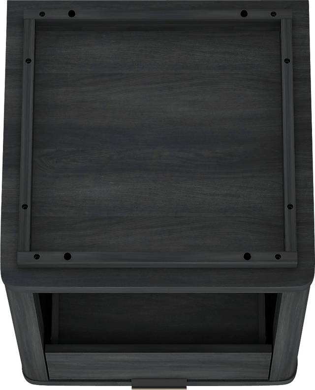 Golddale III Charcoal Gray Nightstand - Thumbnail - Image 4