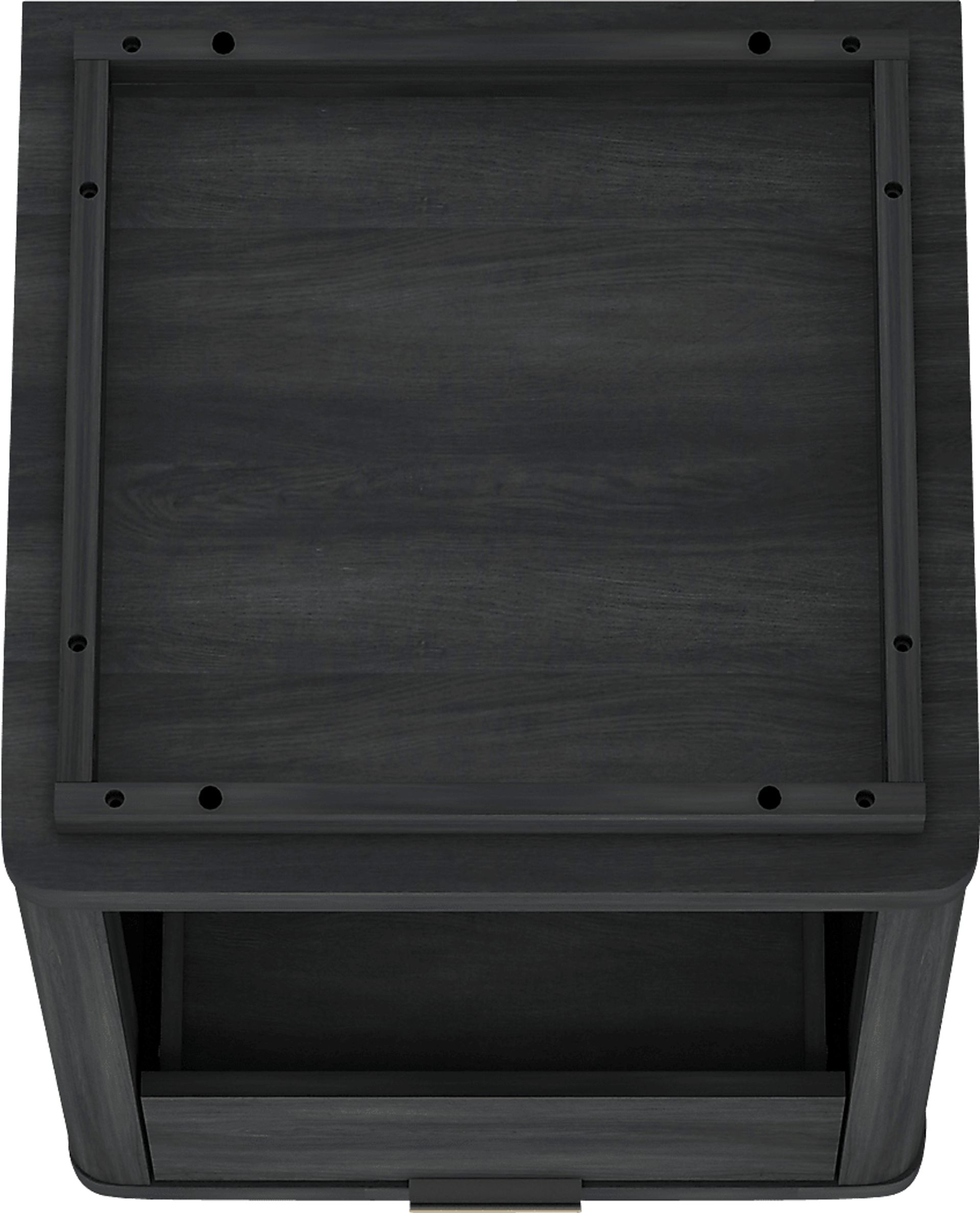 Golddale III Charcoal Gray Nightstand - Image 4