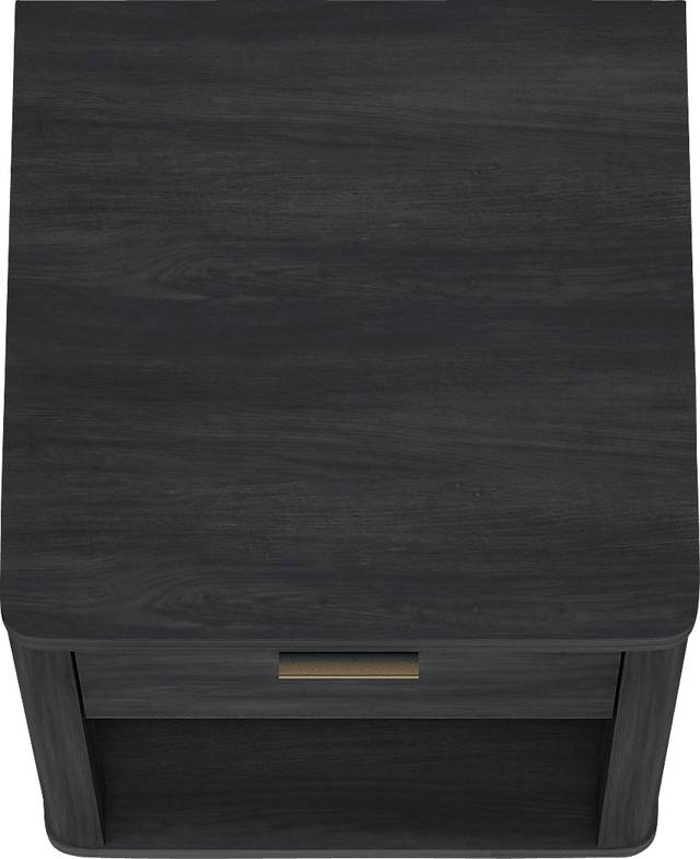 Golddale III Charcoal Gray Nightstand - Thumbnail - Image 5