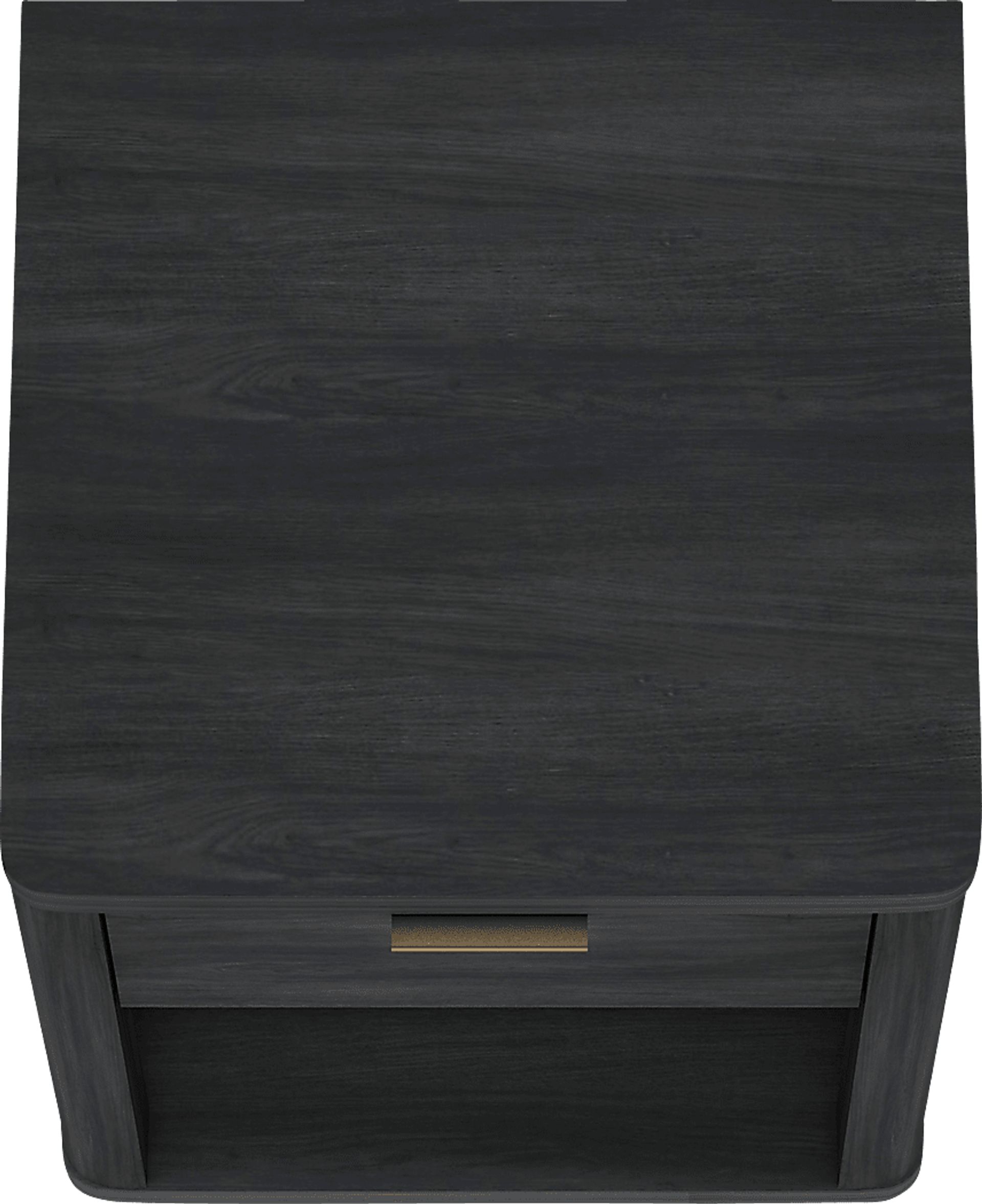 Golddale III Charcoal Gray Nightstand - Image 5