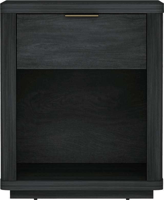 Golddale III Charcoal Gray Nightstand - Thumbnail - Image 1