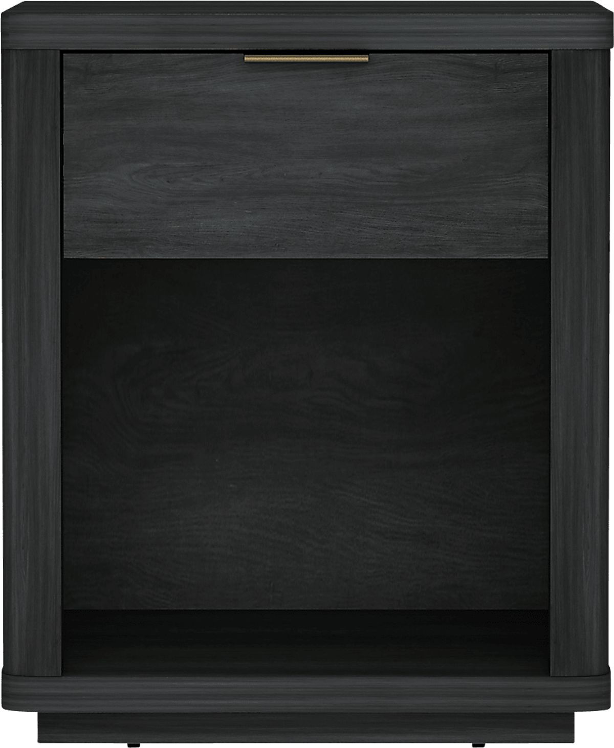 Golddale III Charcoal Gray Nightstand Rooms to Go