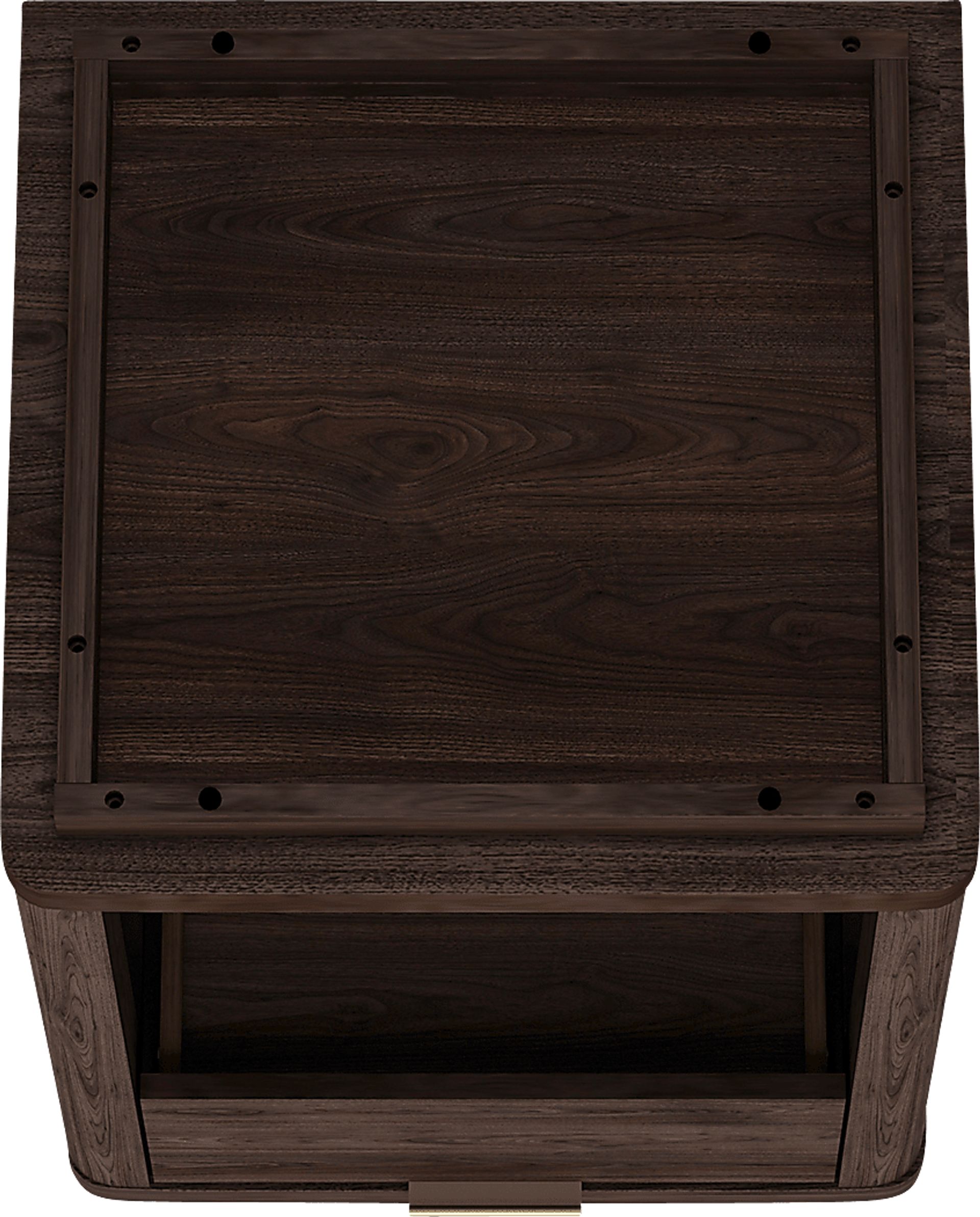 Golddale III Dark Brown Nightstand - Image 5