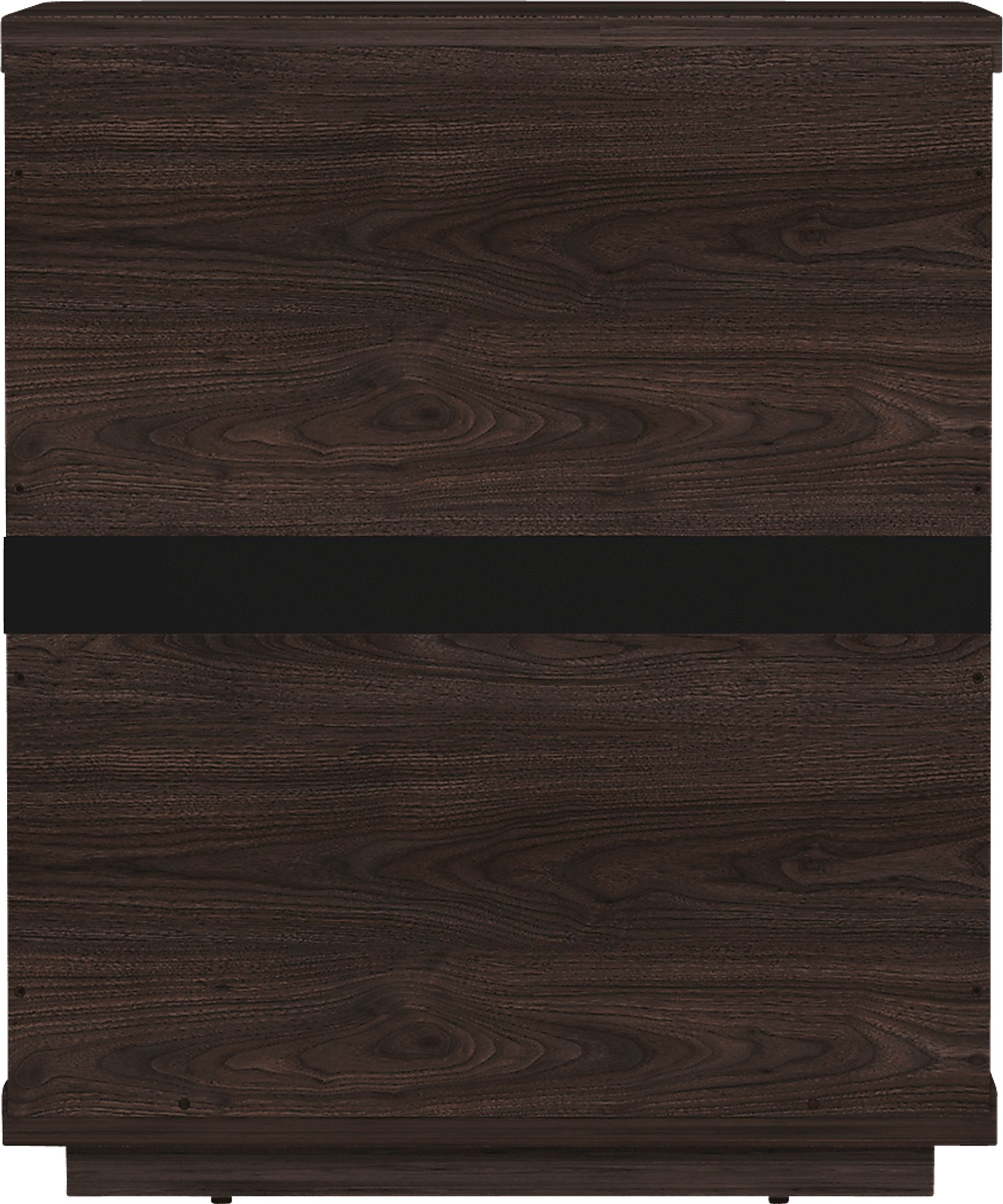 Golddale III Dark Brown Nightstand - Image 6