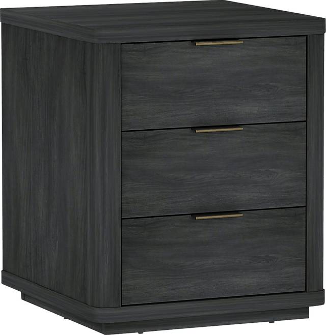 Golddale IV Charcoal Gray Nightstand - Thumbnail - Image 4