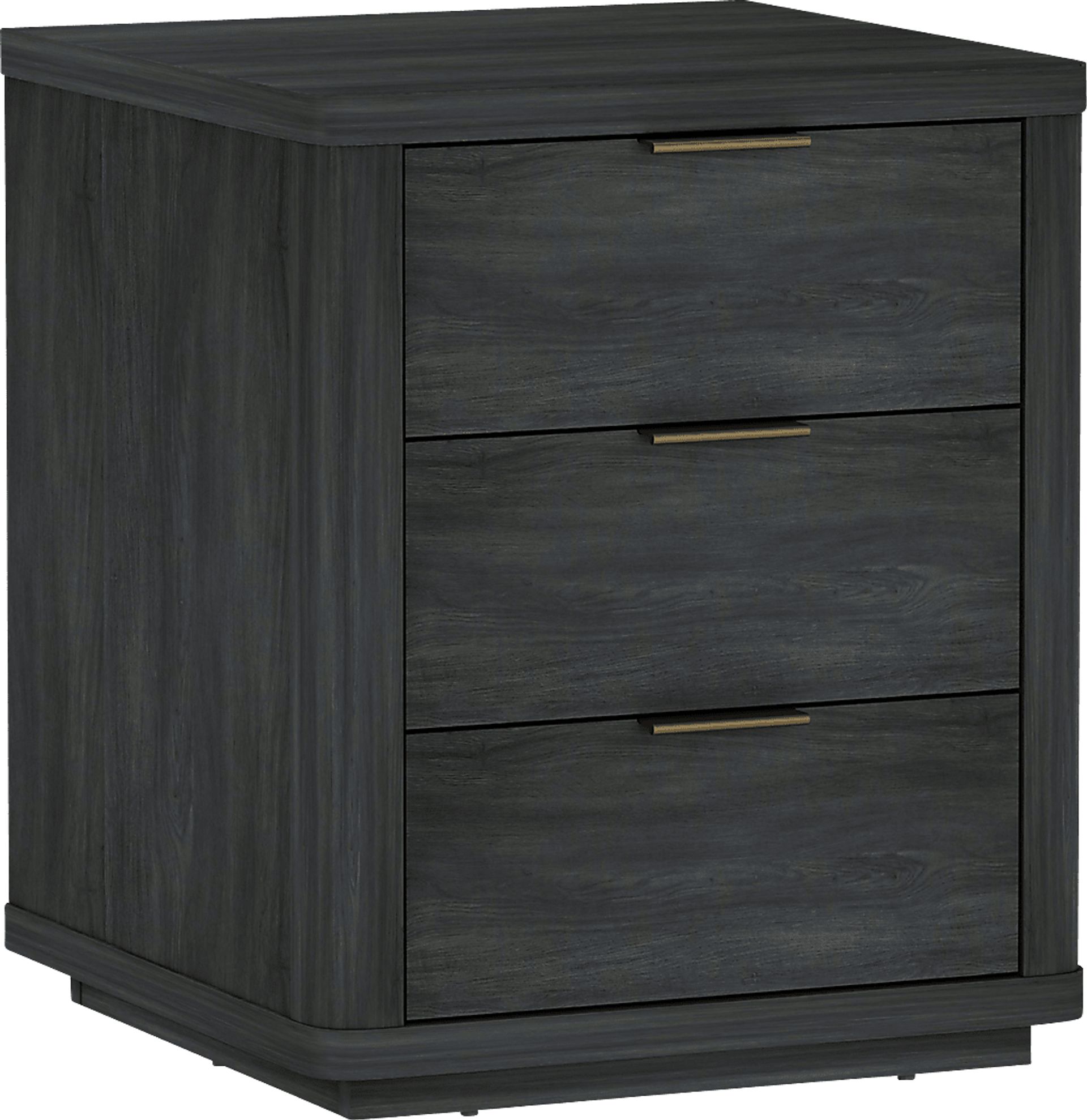 Golddale IV Charcoal Gray Nightstand - Image 4
