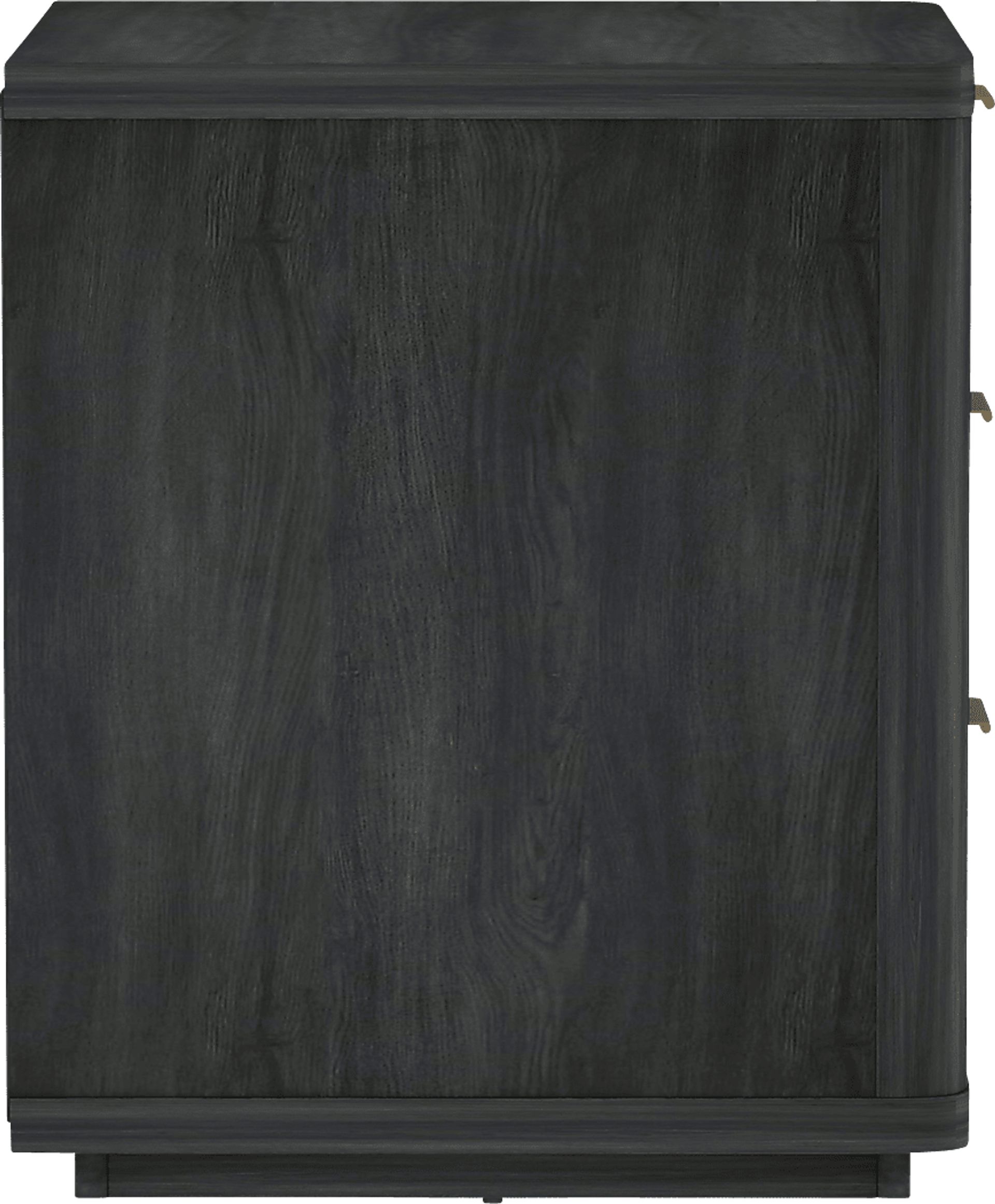 Golddale IV Charcoal Gray Nightstand - Image 5