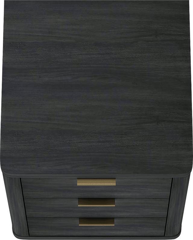 Golddale IV Charcoal Gray Nightstand - Thumbnail - Image 6