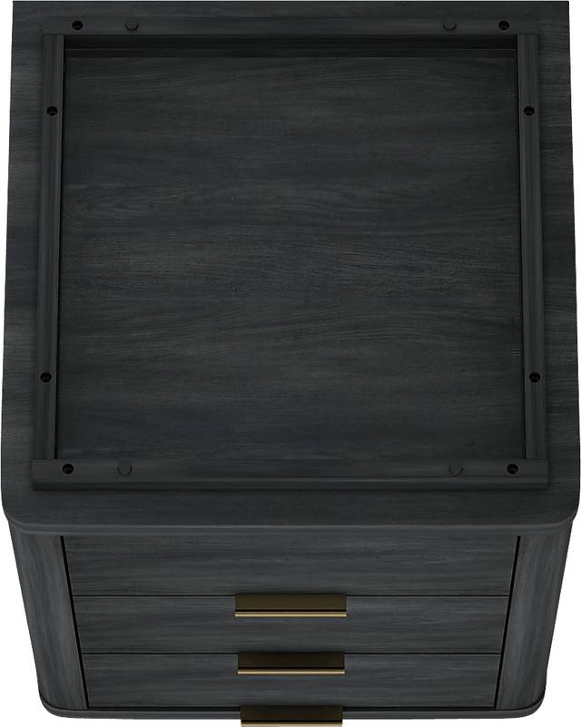Golddale IV Charcoal Gray Nightstand - Thumbnail - Image 7
