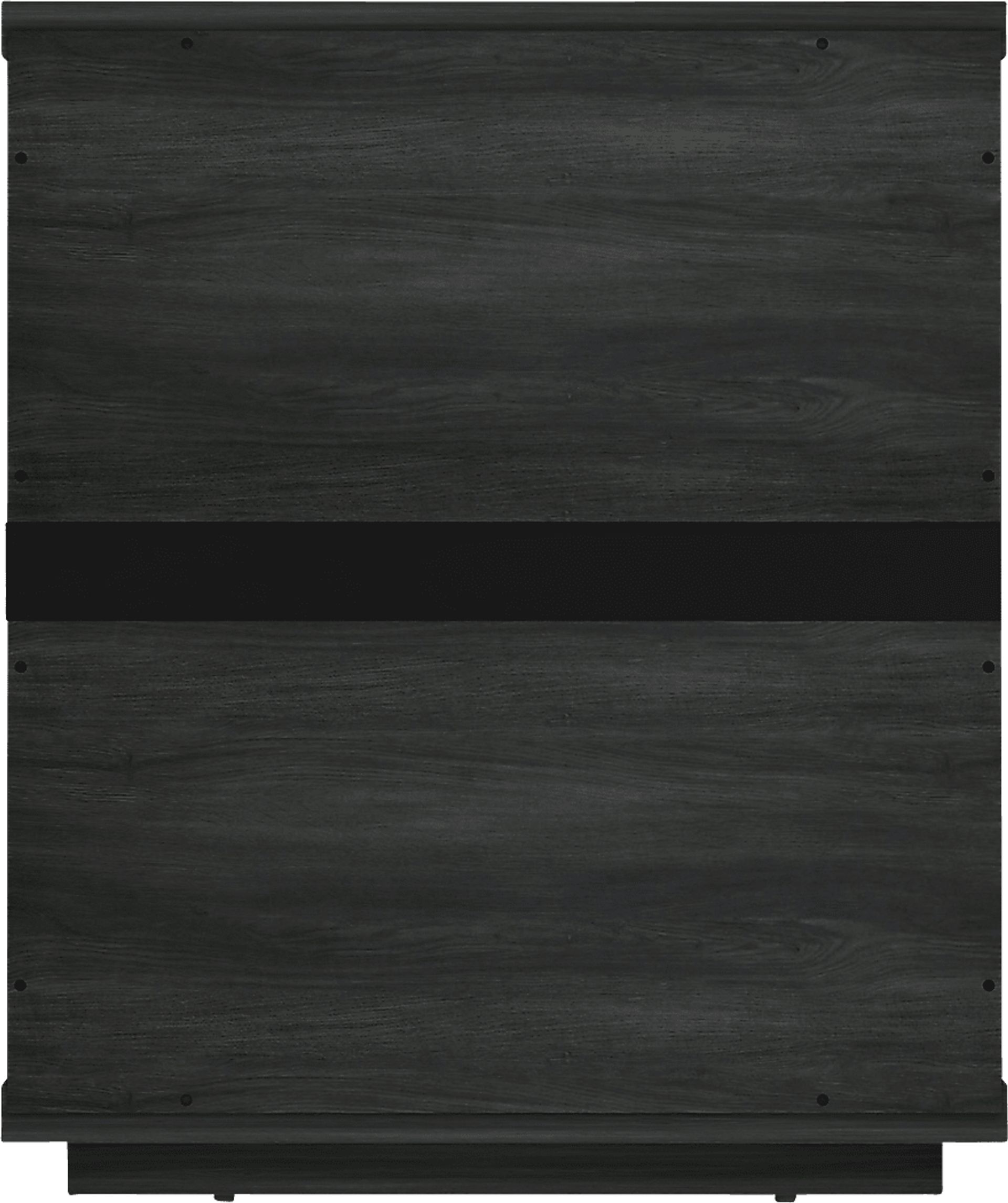 Golddale IV Charcoal Gray Nightstand - Image 8