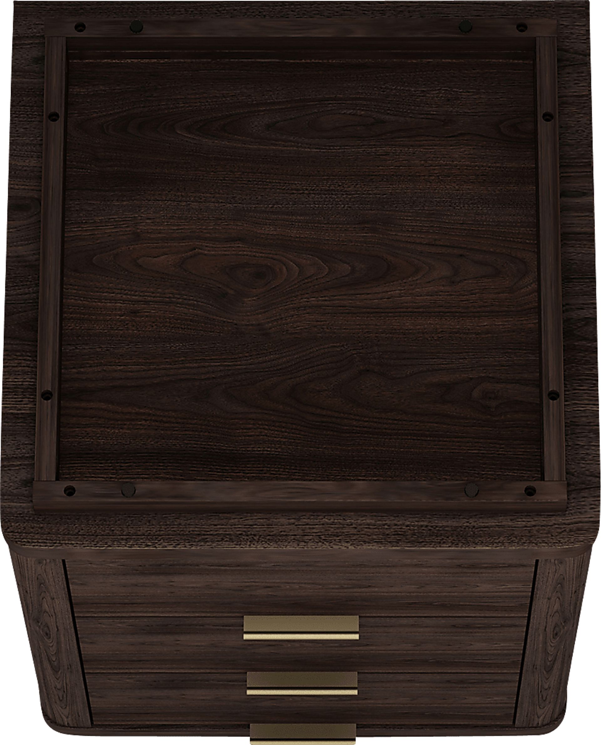 Golddale IV Dark Brown Nightstand - Image 6