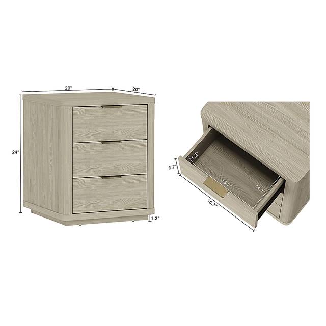 Golddale IV Natural Nightstand - Thumbnail - Image 9