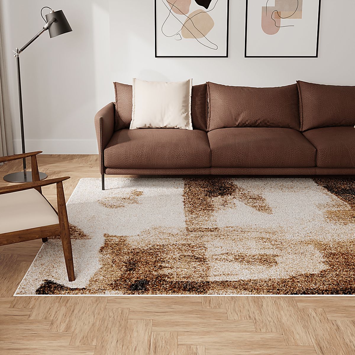 Golden Horizon Multi Rug | Rooms to Go