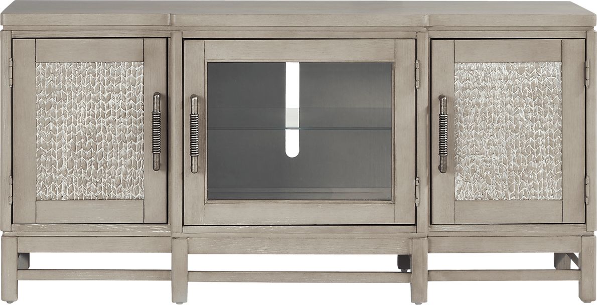 Golden Isles Gray 64 in. Console