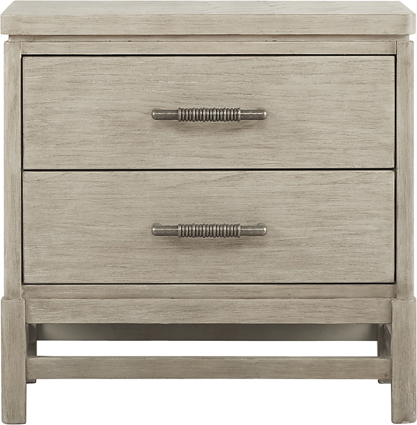 Golden Isles Gray Nightstand