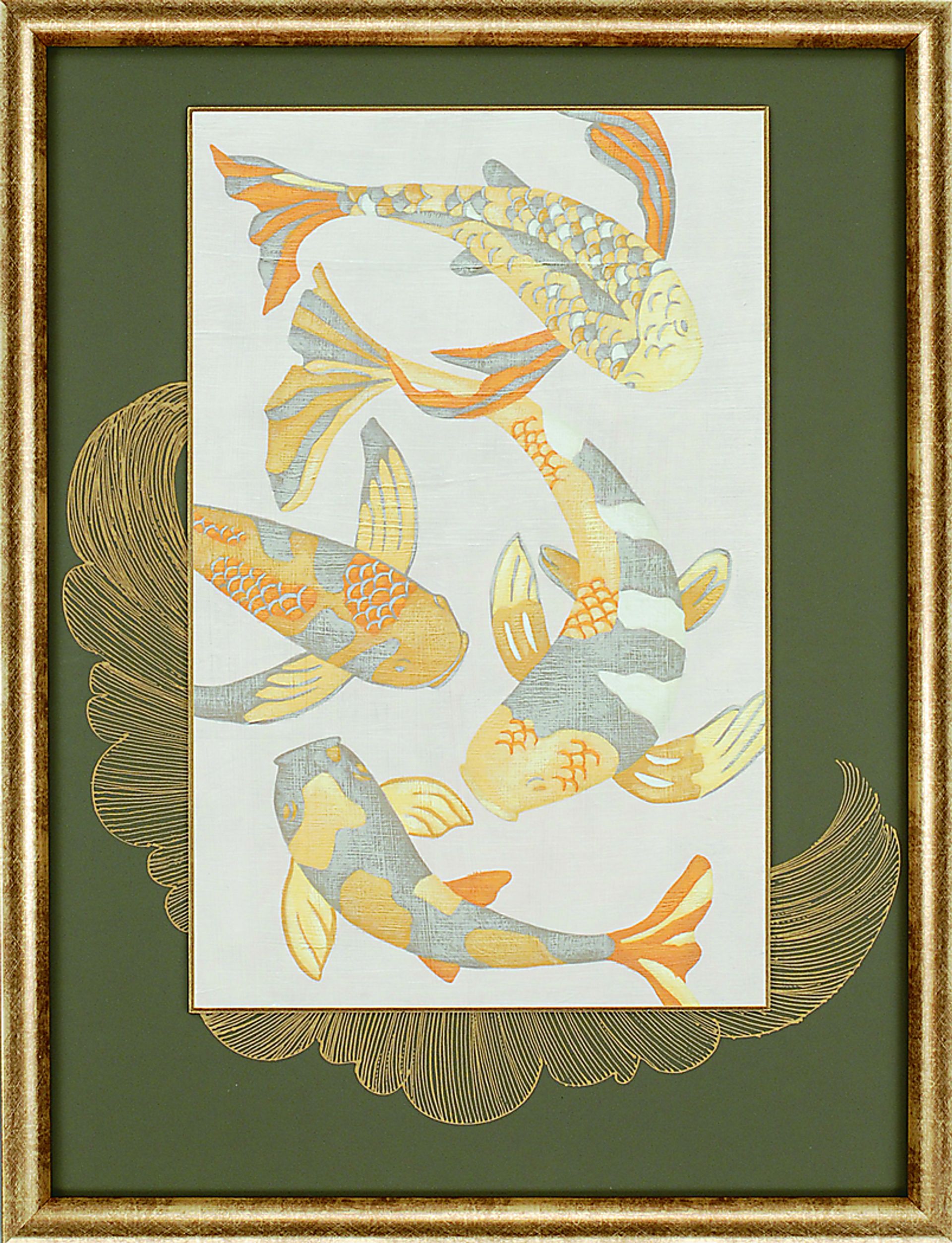 Golden Koi II Artwork - Image 1
