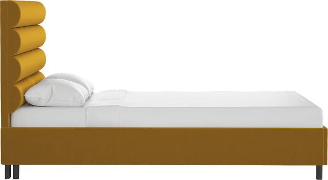 Kids Golden Rust Dijon Full Upholstered Bed - Thumbnail - Image 3