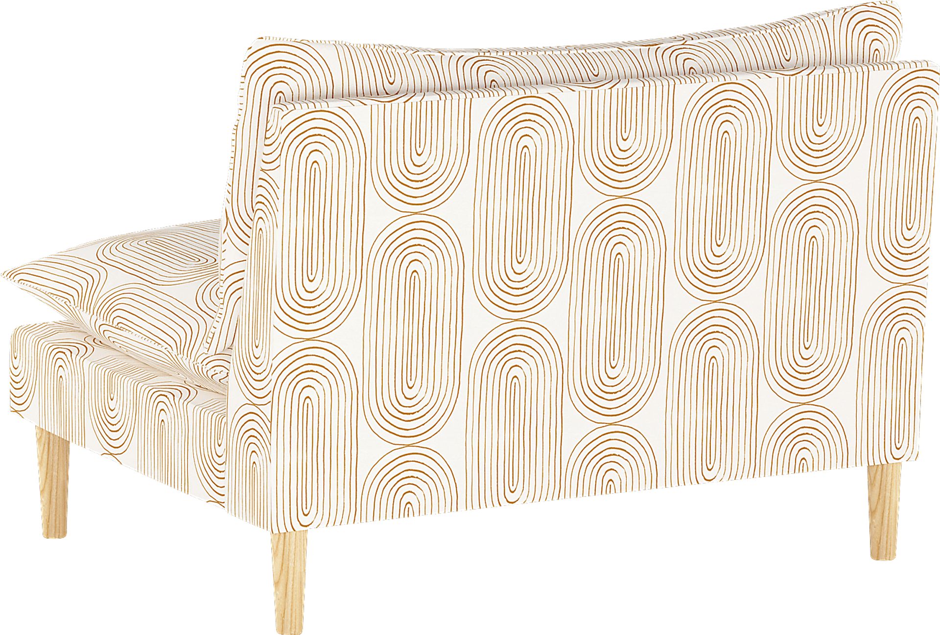 Golden Rust Dijon Settee - Image 4