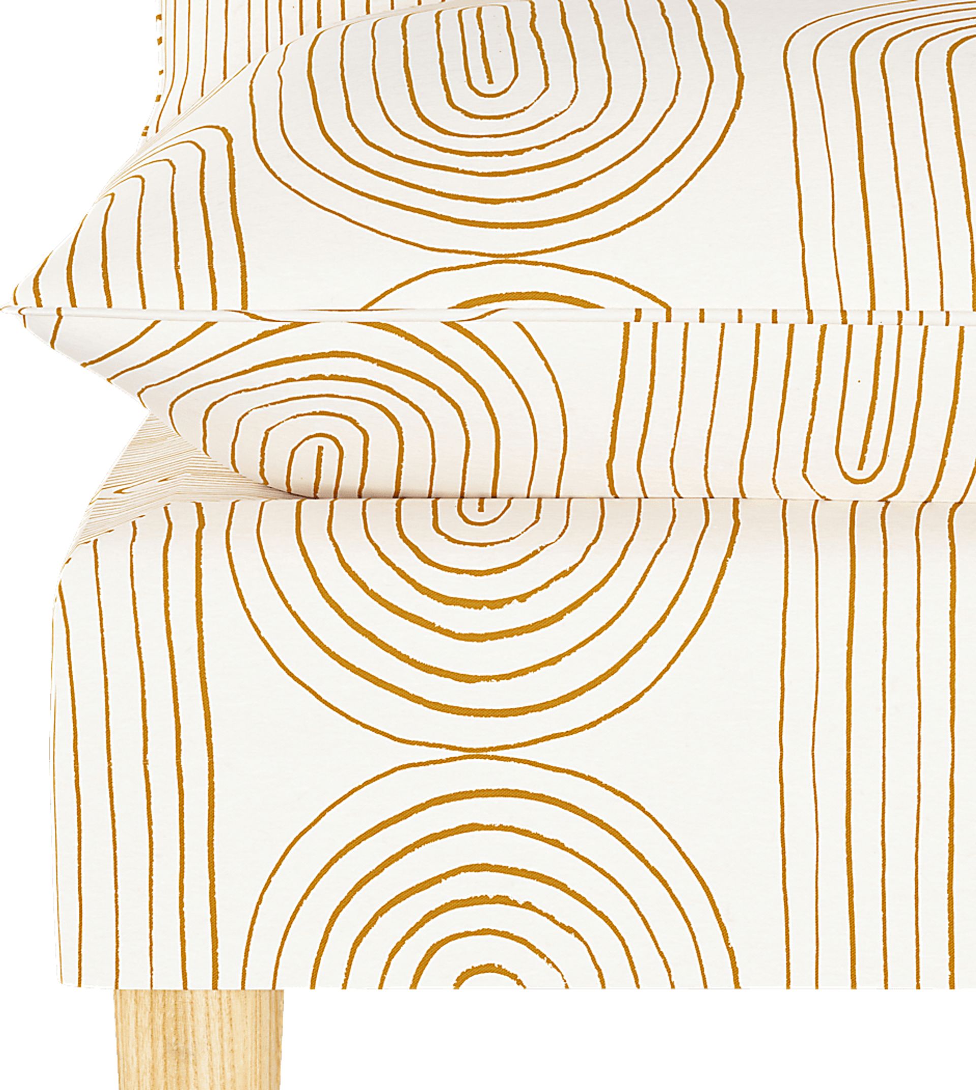 Golden Rust Dijon Settee - Image 5