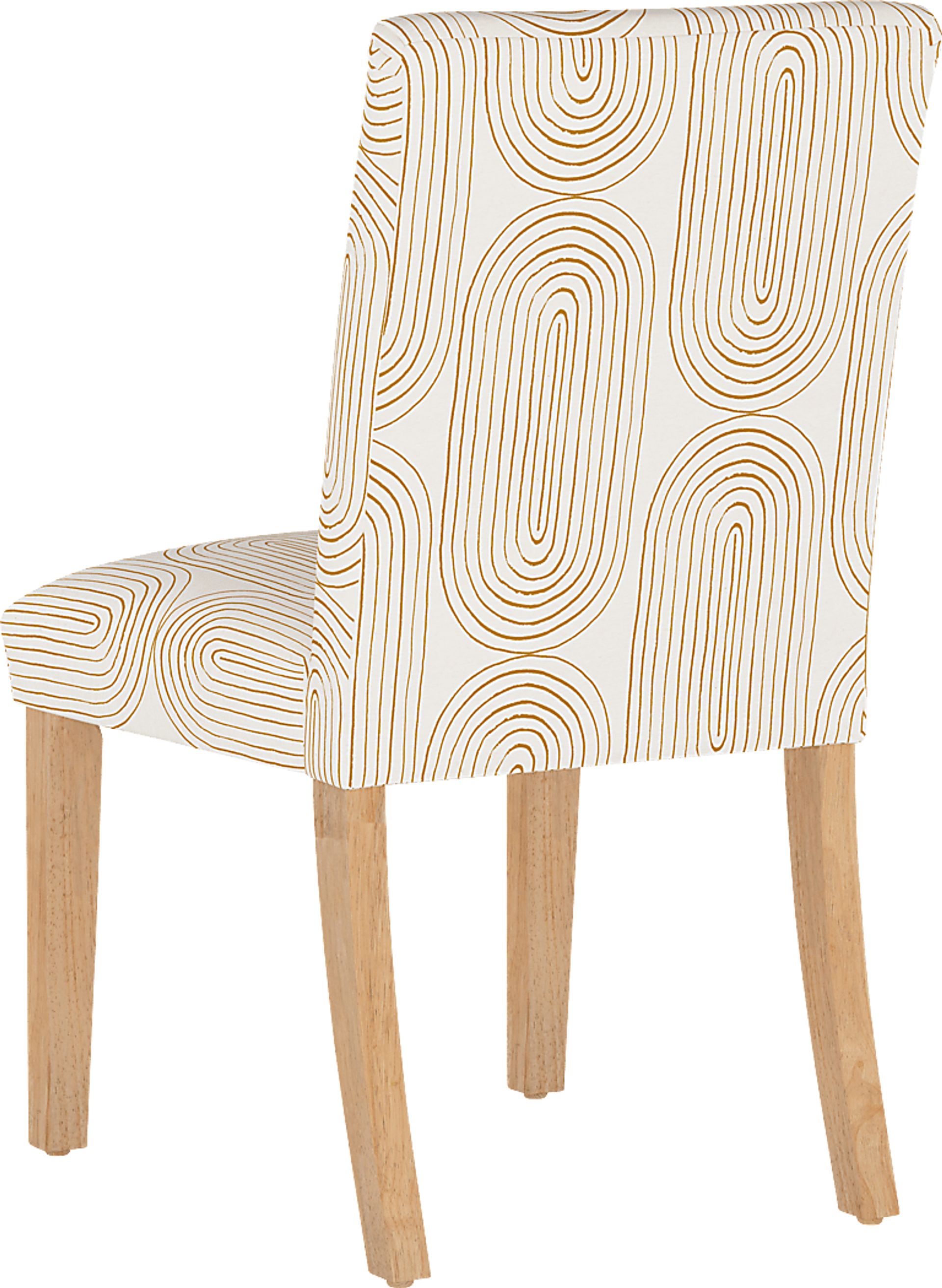 Golden Rust White Side Chair - Image 4