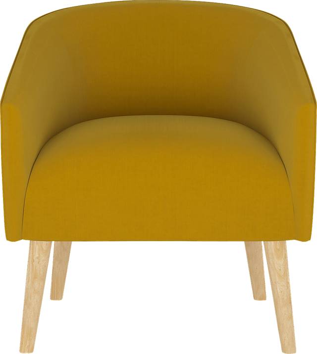 Golden Rust Dijon Accent Chair - Thumbnail - Image 2