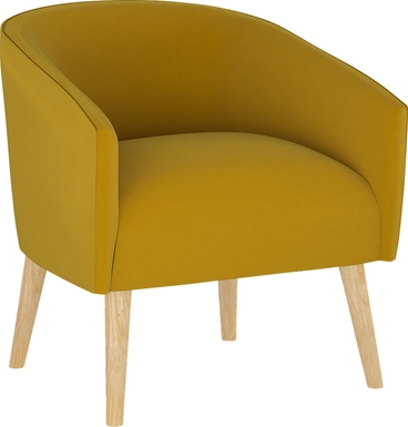 Golden Rust Dijon Accent Chair