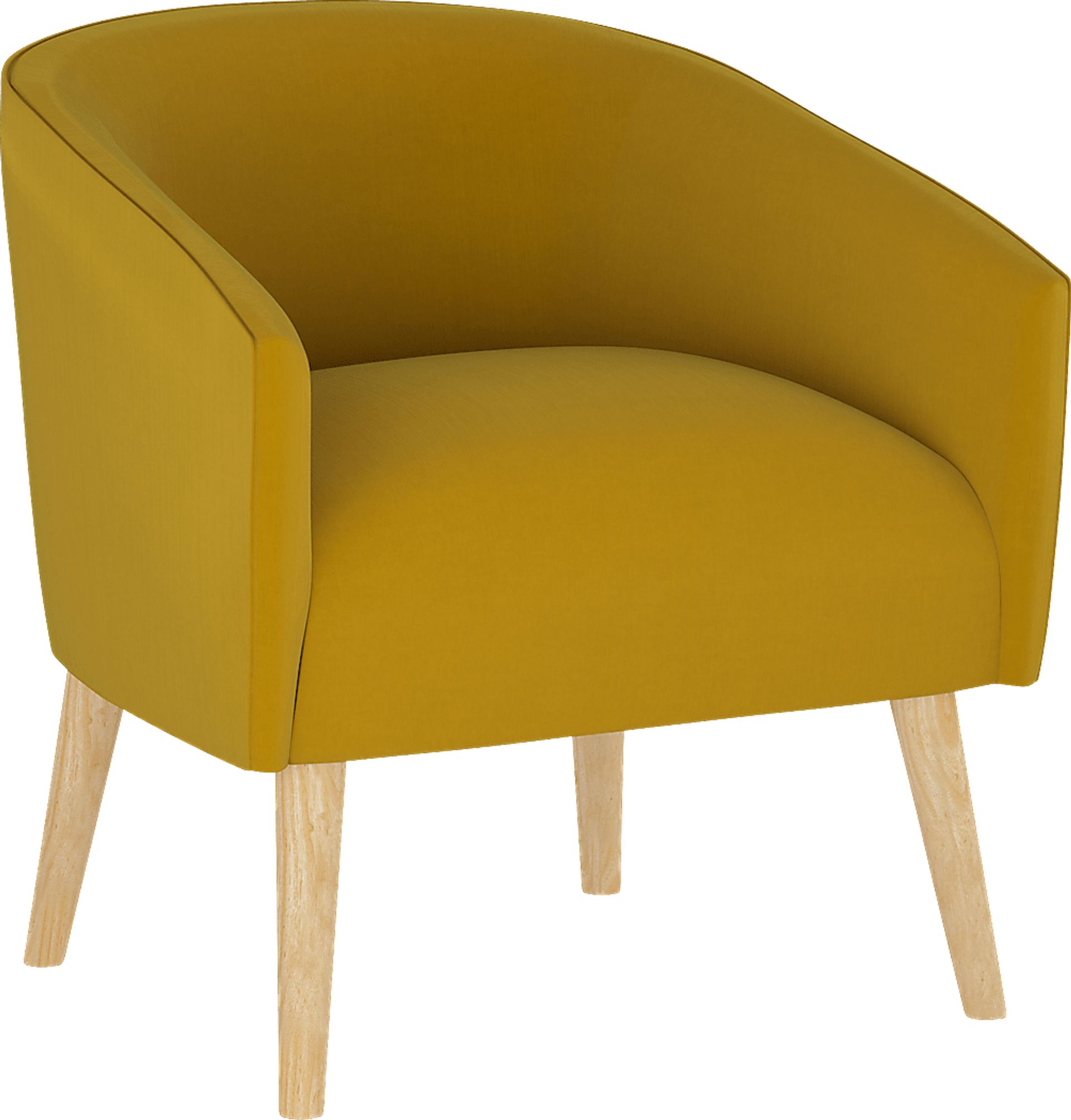 Golden Rust Dijon Accent Chair - Image 1