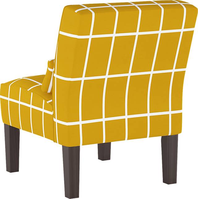 Golden Rust Yellow Accent Chair - Thumbnail - Image 4