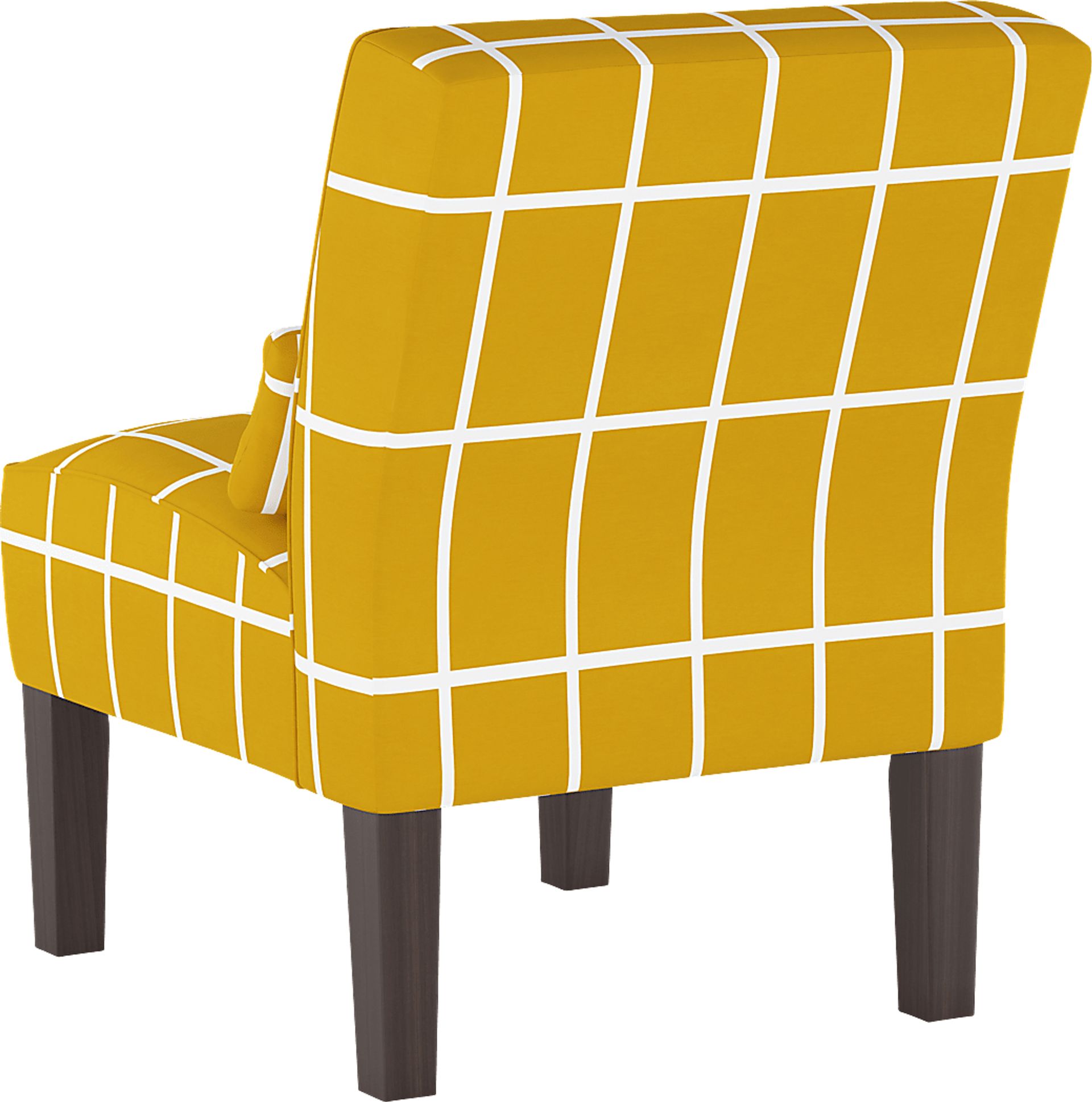 Golden Rust Yellow Accent Chair - Image 4