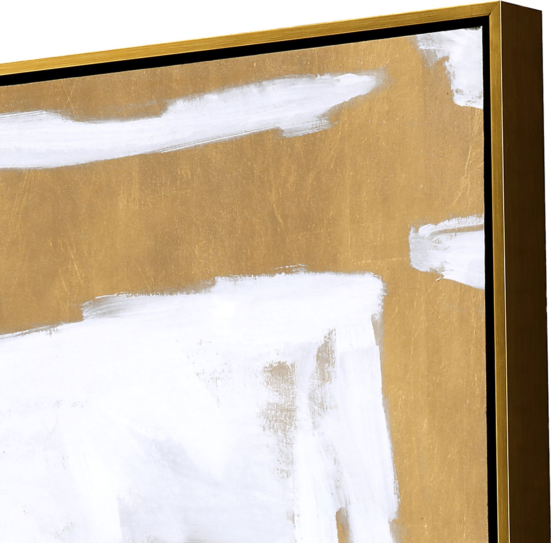 Golden Times III Gold Framed Artwork - Image 4