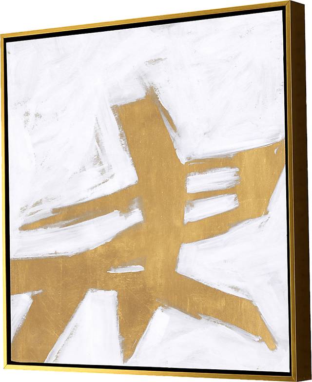 Golden Times IIII Gold Framed Artwork - Thumbnail - Image 3