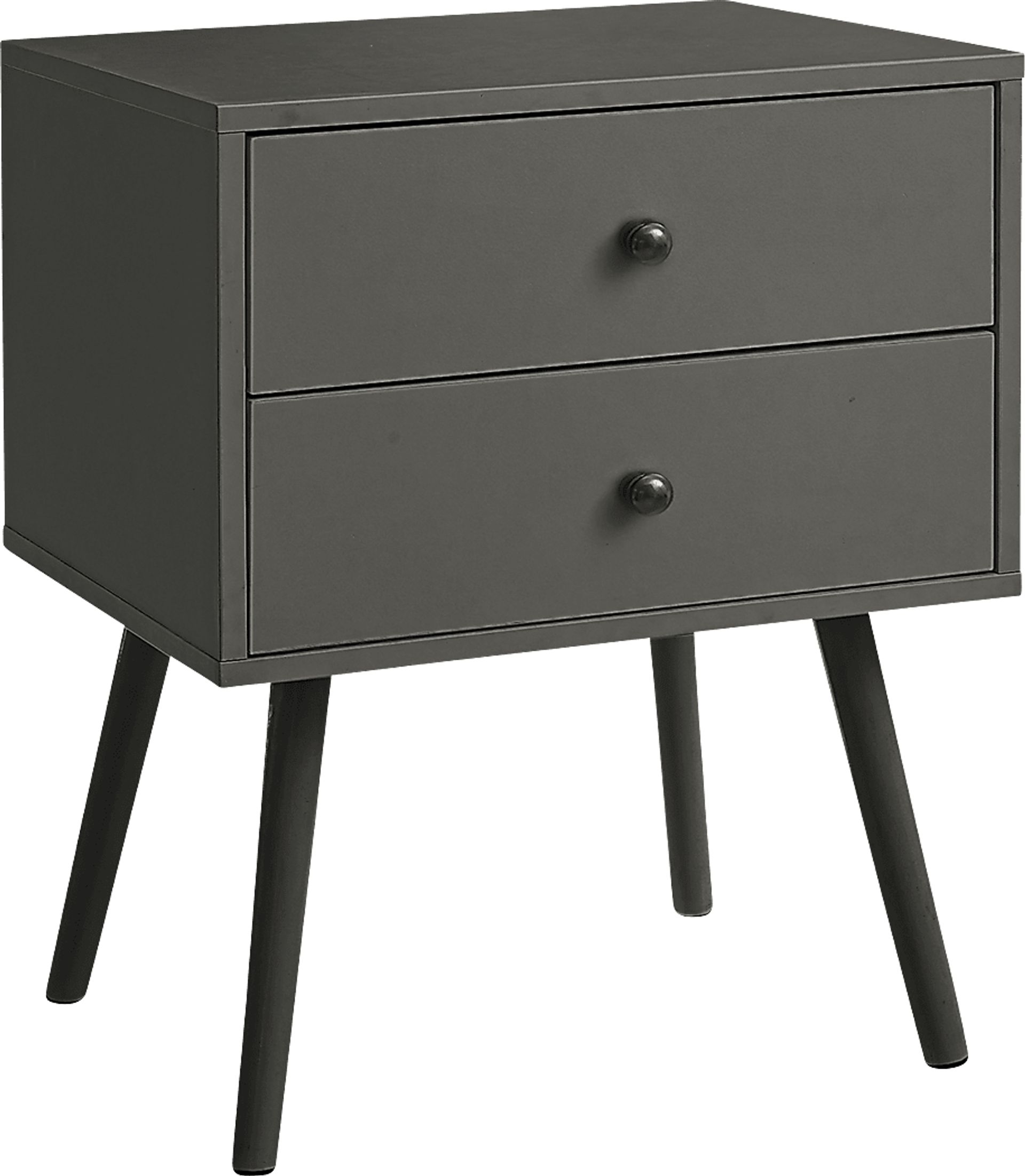 Goldmann Gray Nightstand - Image 1