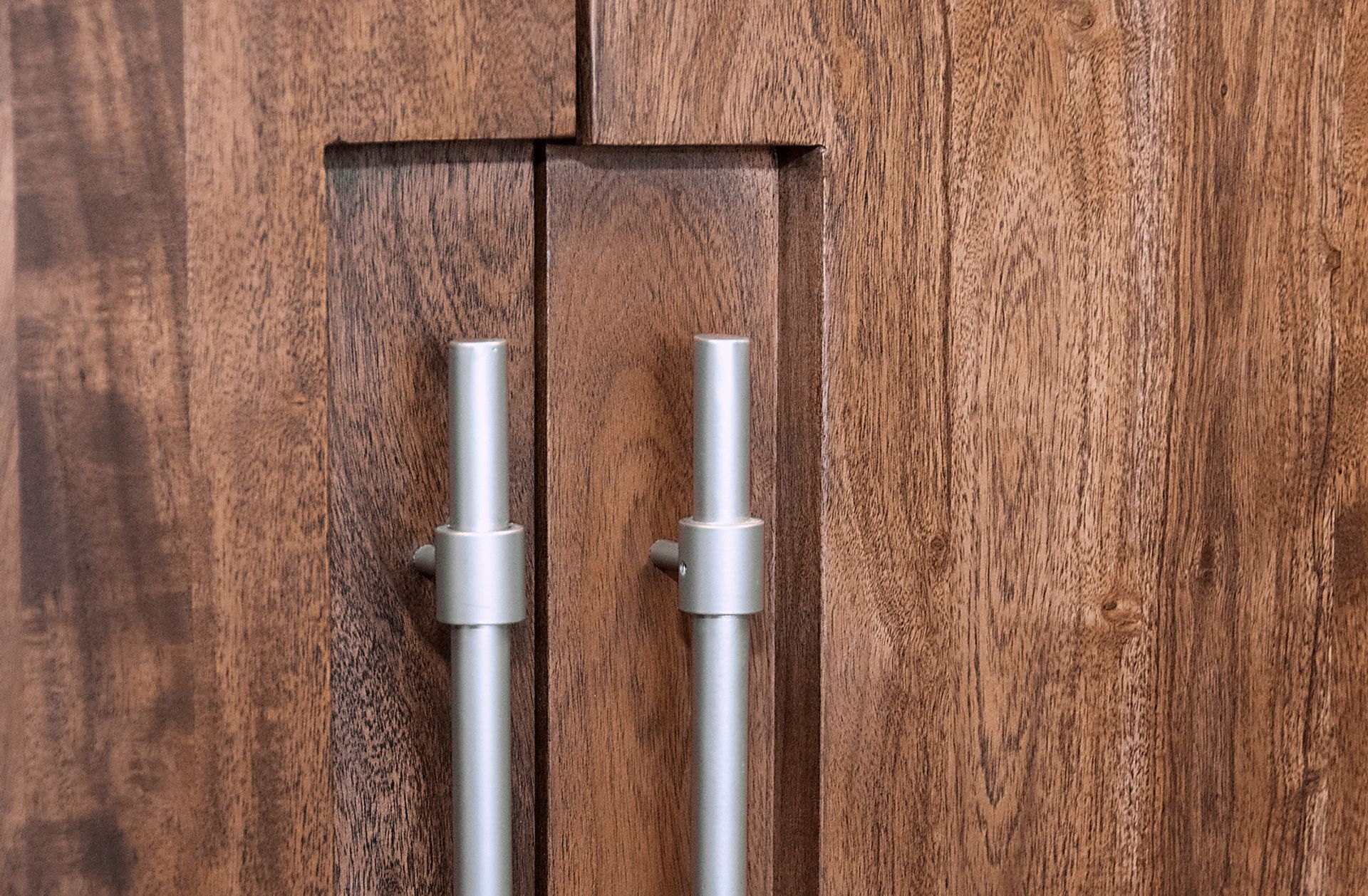 Goldmar Brown Credenza - Image 5
