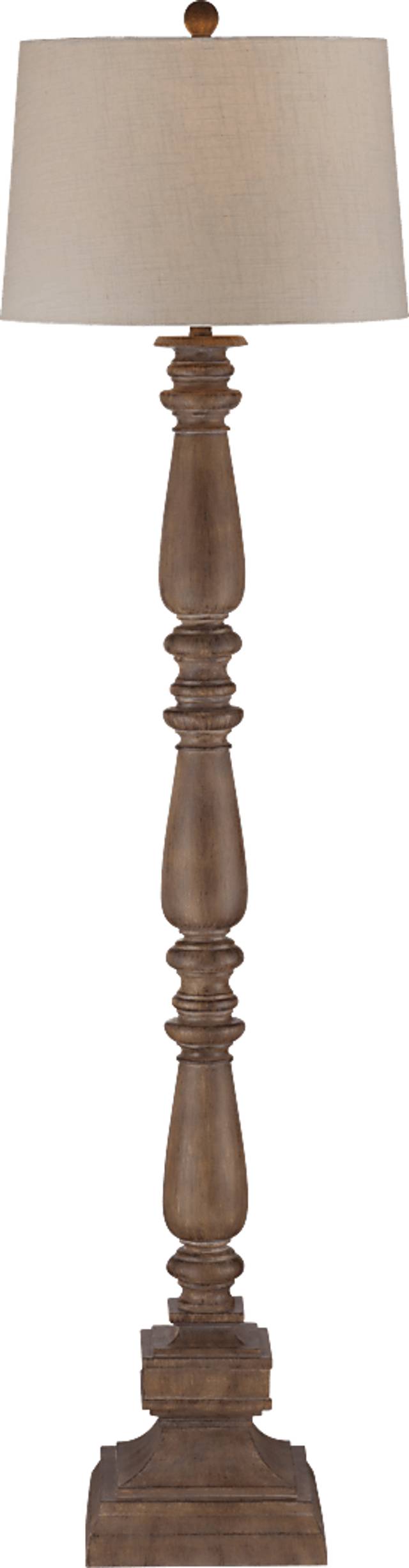 Goldner Brown Floor Lamp - Thumbnail - Image 1