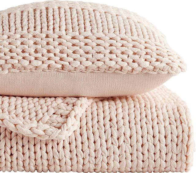 Goldriver Blush Throw Blanket Set - Thumbnail - Image 2