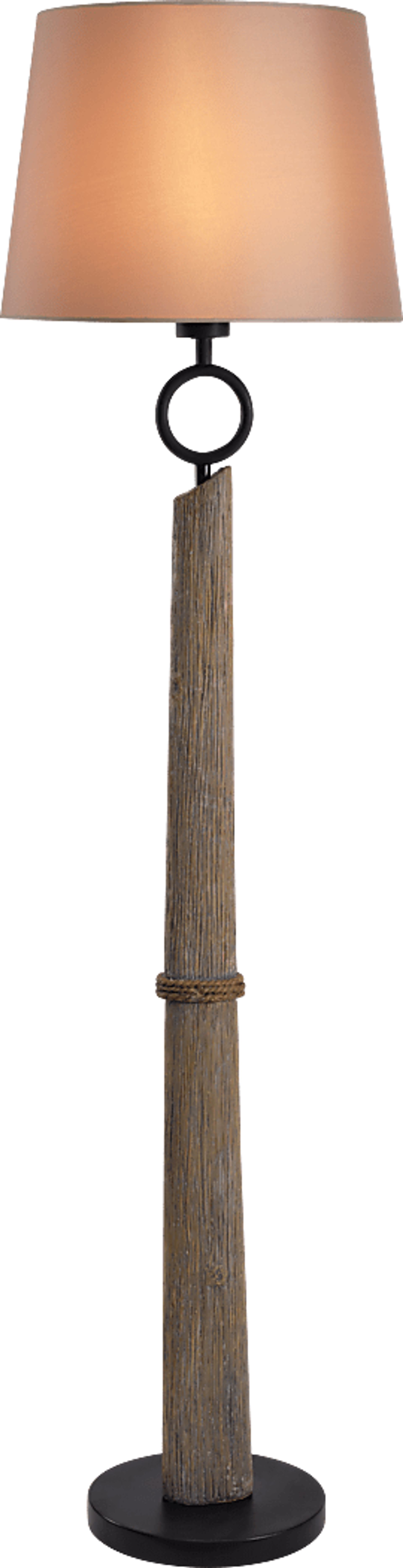 Goldsboro Brown Outdoor Floor Lamp - Image 1