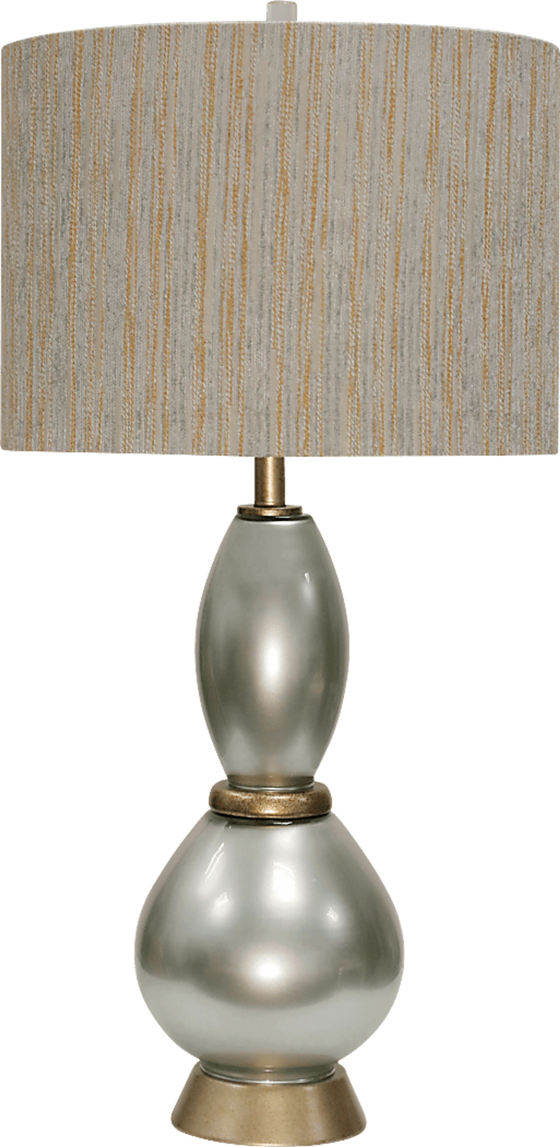 Goldsbury Gray Lamp - Image 1