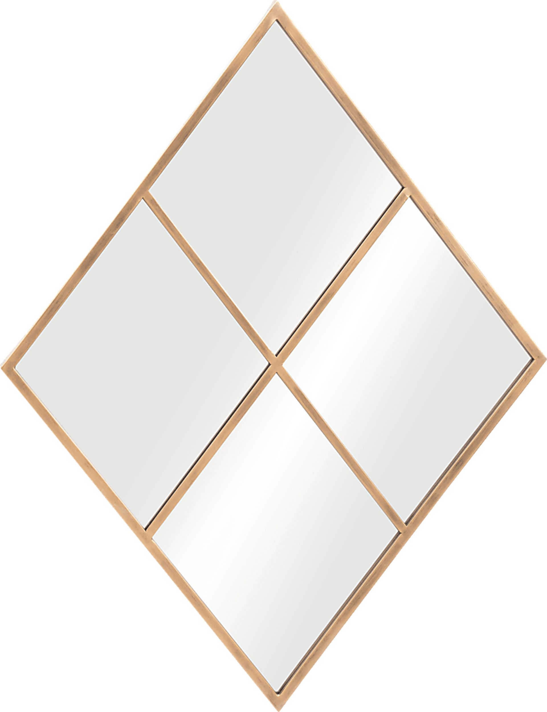 Goldsby Gold Mirror - Image 1